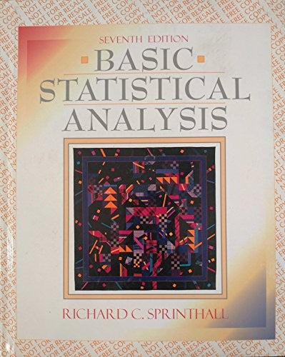 Basic Statistical Analysis FREE COPYinside th