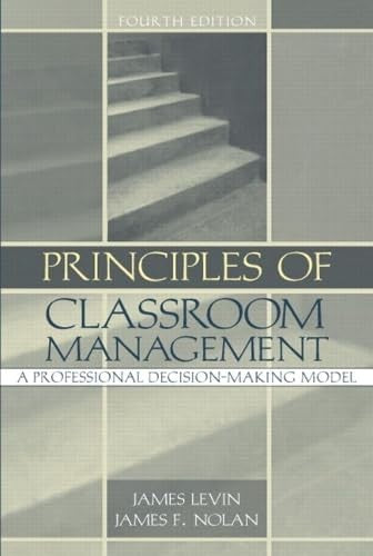 Principles of Classroom Management