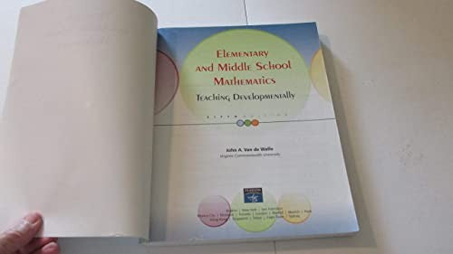 Elementary and Middle School Mathematics