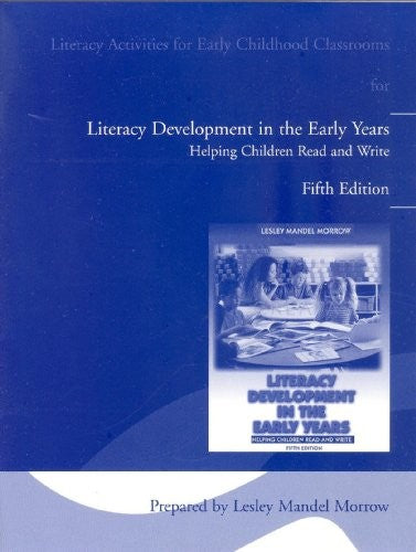 Literacy Development in the Early Years