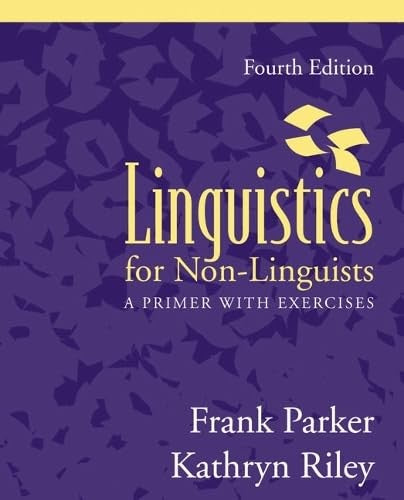 Linguistics for Non-Linguists