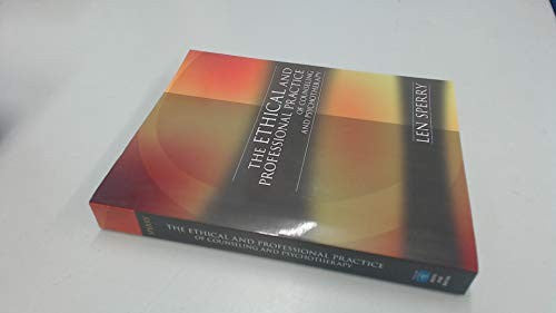 Ethical and Professional Issues in Counseling and Psychotherapy Practice