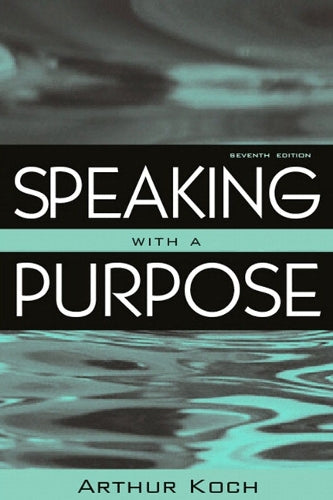 Speaking With a Purpose