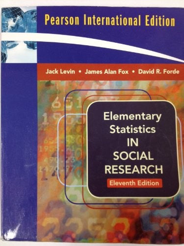 Elementary Statistics in Social Research