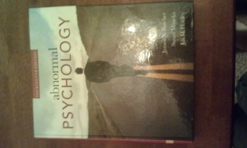 Abnormal Psychology