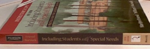 Including Students with Special Needs 5th Edition Instructors Copy