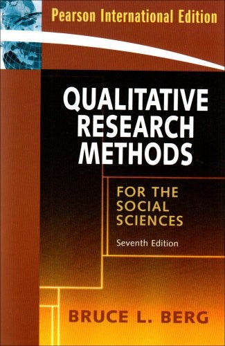 Qualitative Research Methods for the Social Sciences