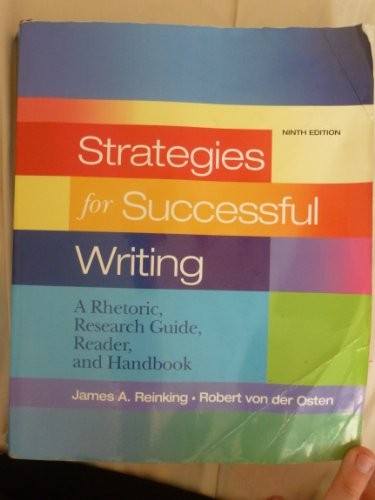 Strategies for Successful Writing