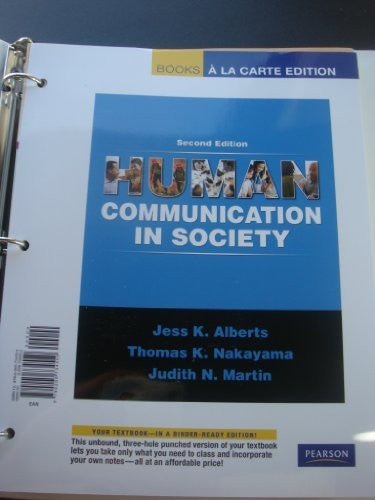Human Communication in Society