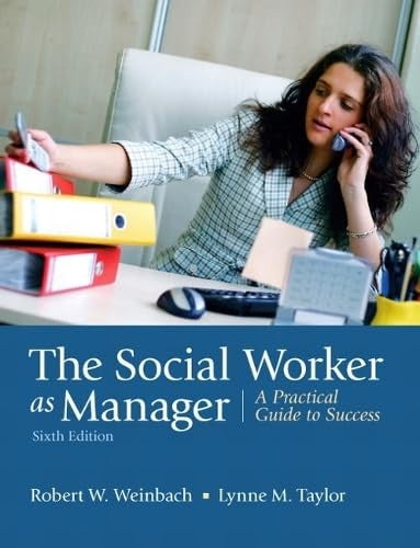 The Social Worker as Manager