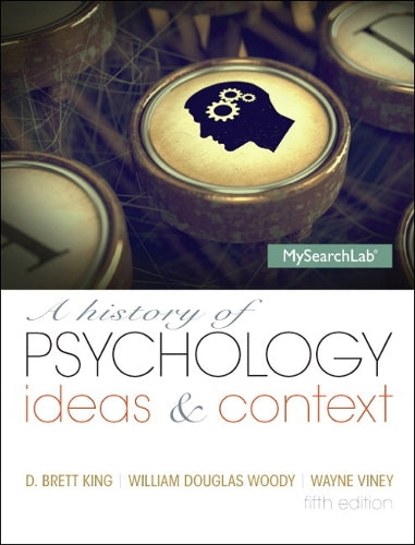 A History of Psychology
