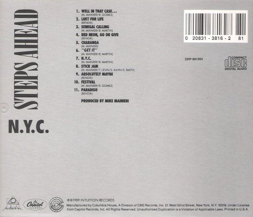 N.Y.C. (Cd)