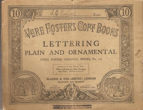 Plain and Ornamental Lettering