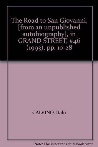 The Road to San Giovanni