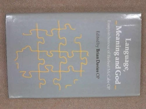 Language, Meaning and God