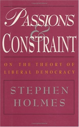 Passions and Constraint
