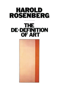 The De-Definition of Art 