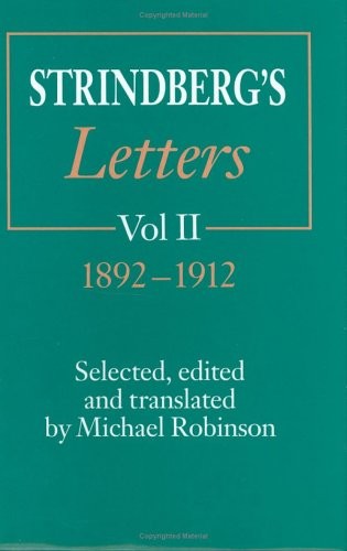 Strindberg: Strindberg'S Letters Vol 2