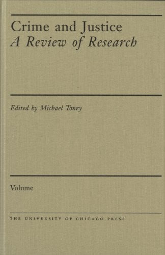 Crime and Justice, Volume 16