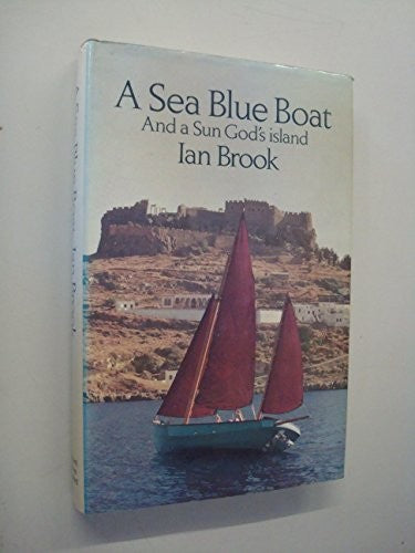 Sea Blue Boat and a Sun God's Island