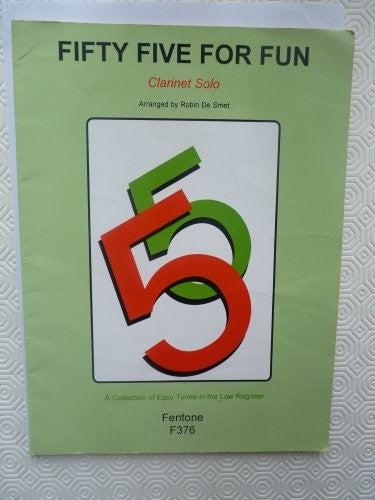 Fifty Five For Fun for Clarinet Solo