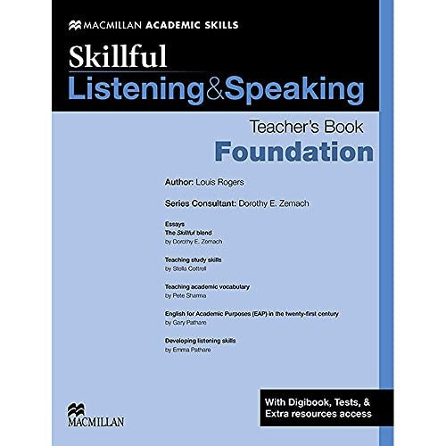 Skillful Foundation Level Listening & Speaking Teacher's Book and Digibook Pack