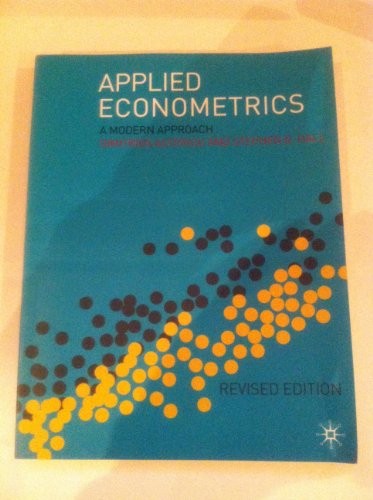 Applied Econometrics
