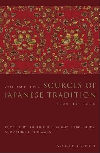 Sources of Japanese Tradition