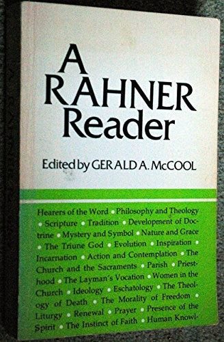 Rahner Reader