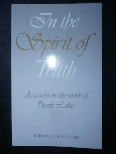 In the Spirit of Truth