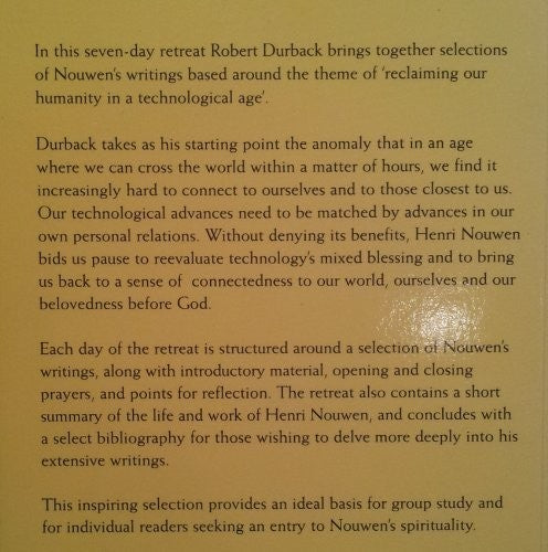 A Retreat with Henri Nouwen