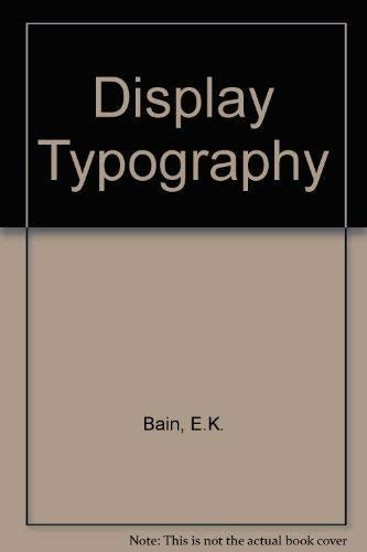 Display Typography