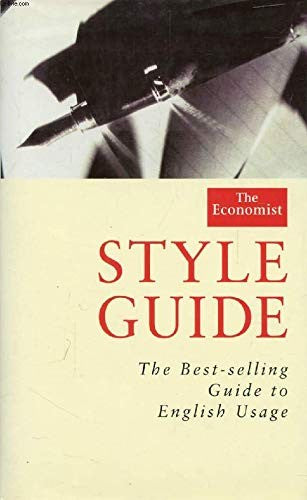 Economist Style Guide