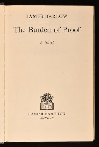 The burden of proof: A novel
