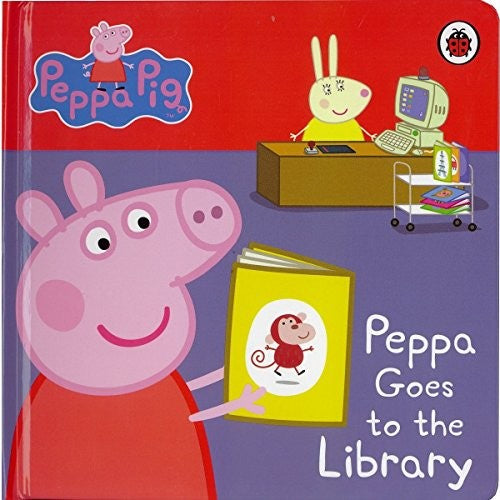 Peppa Pig: Peppa Goes to the Library: My First Storybook