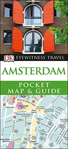 DK Eyewitness Amsterdam Pocket Map and Guide
