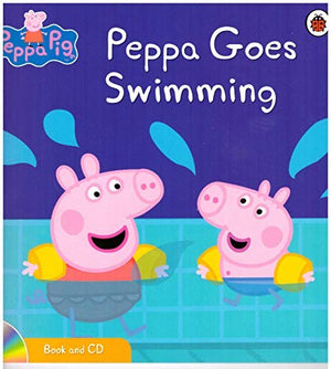 Peppa Pig Story Book and CD - PEPPA GOES SWIMMING