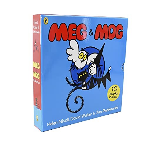 Meg and Mog Collection 10 Children Pictures Books Set Including Meg on the Moon
