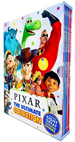 Pixar The Ultimate Collection 8 Books Box Set (Brave, Up, Cars, The Incredibles, Monsters INC, Nemo, Dory, Toy Story & MORE!)
