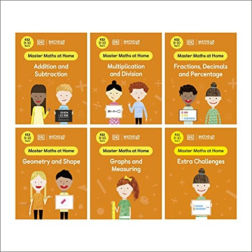 Maths  No Problem! Collection of 6 Workbooks, Ages 9-10 (Key Stage 2)