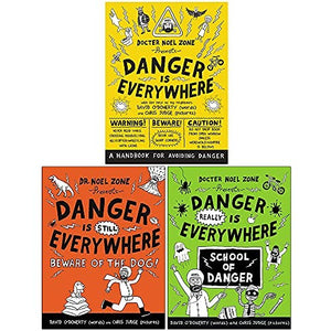 The Danger is Everywhere Collection Series 3 Books Set by David O'Doherty (Danger Is Everywhere, Danger Is Still Everywhere & Danger Really is Everywhere)