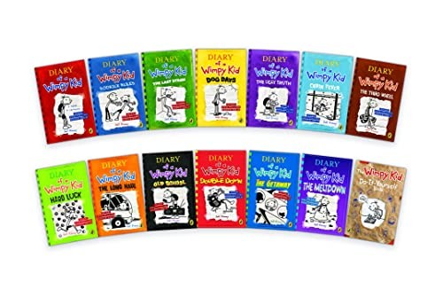 Diary of a Wimpy Kid Box of Books (1-13) Paperback