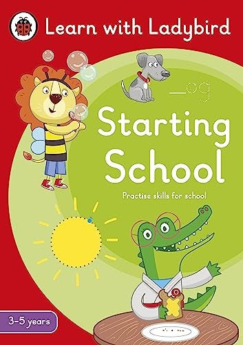 Starting School: A Learn with Ladybird Activity Book (3-5 years)