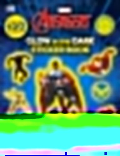 Marvel Avengers Glow in the Dark Sticker Book