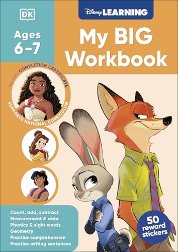 Disney Learning Big Workbook Ages 6-7 (Year 2)