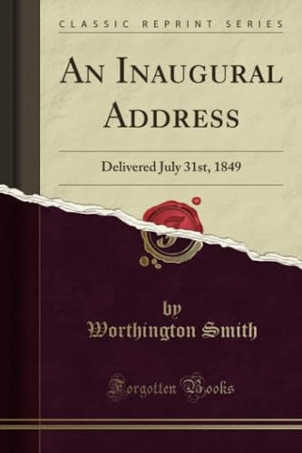 An Inaugural Address
