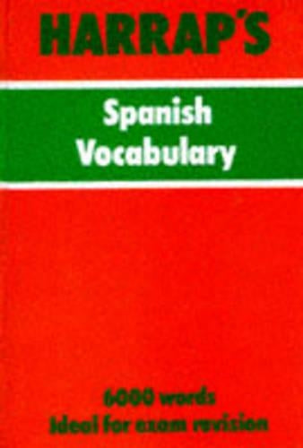 Harrap's Spanish Vocabulary