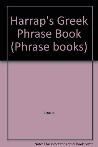 Harrap's Greek Phrase Book