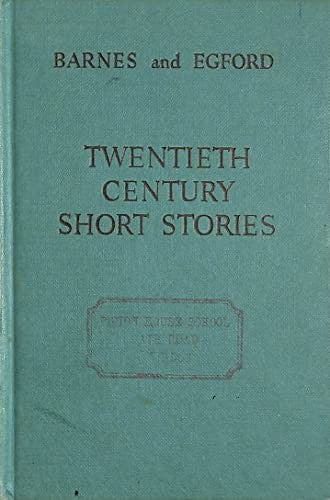 Twentieth Century Short Stories