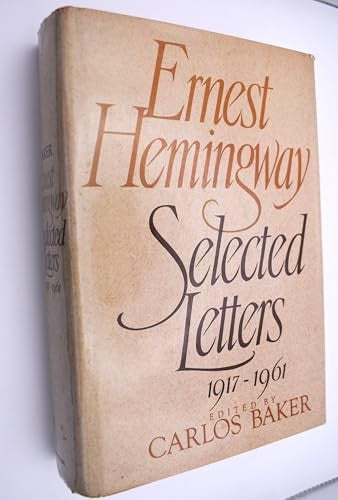 Selected Letters, 1917-61